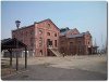 旧紡績工場のレンガ倉庫群